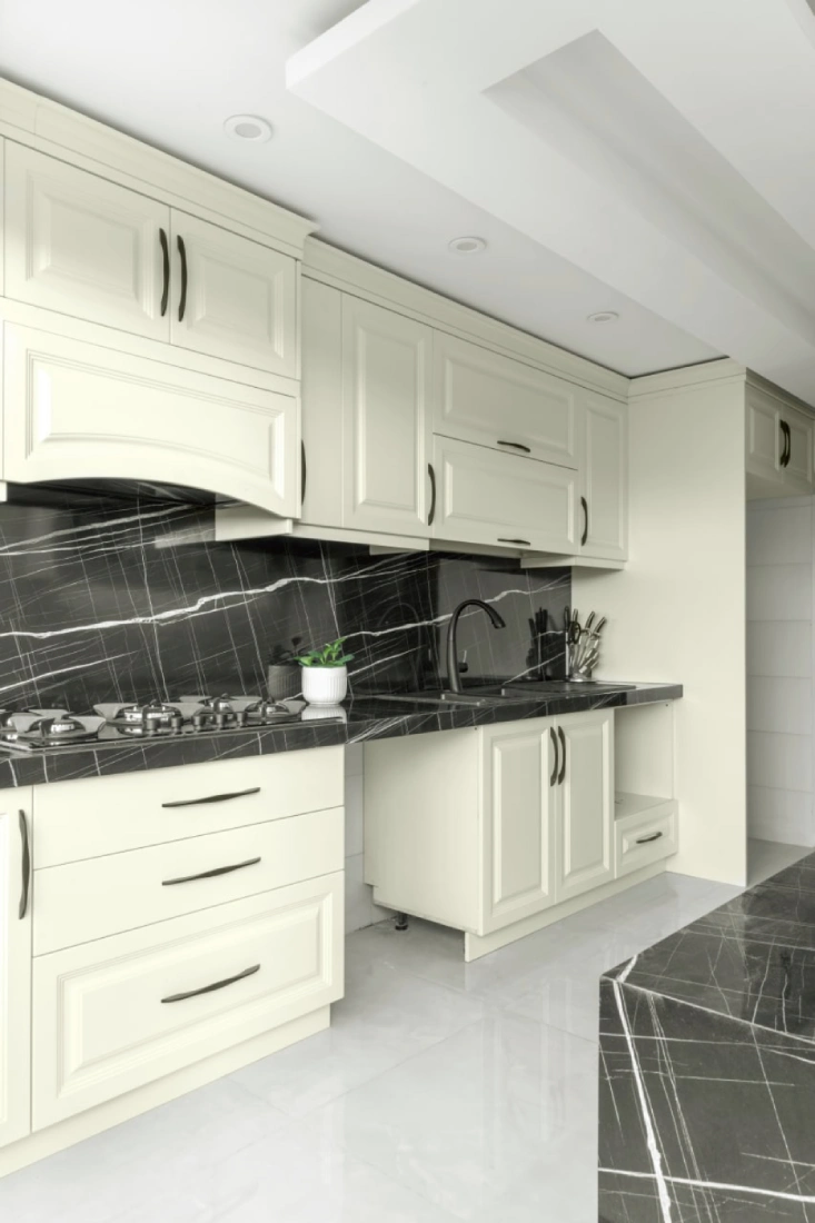 کابینت طرح چوب طبیعی 