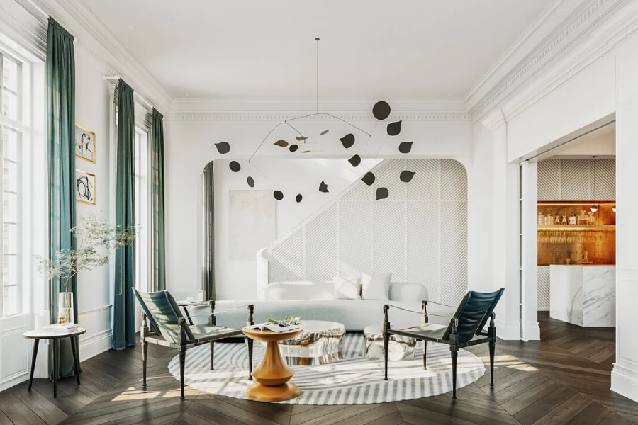 انواع معماری داخلی نئوکلاسیک