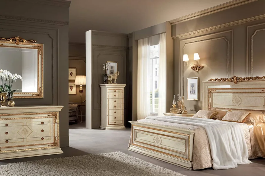 طراحی اتاق خواب به سبک کلاسیک