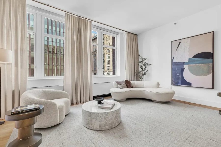 عناصر معماری داخلی و مصالح در سبک مدرن