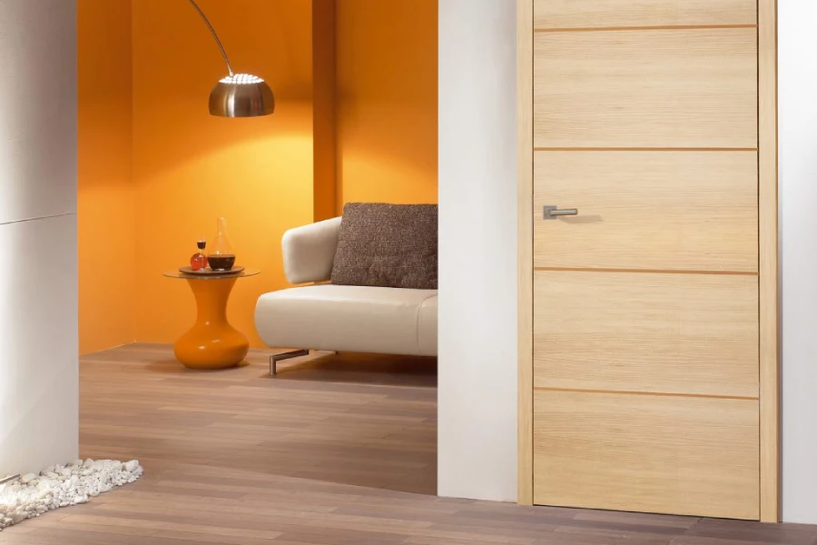 درب با چوب افرا