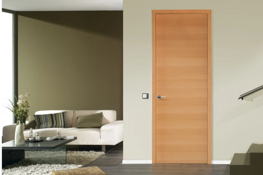 درب با چوب راش