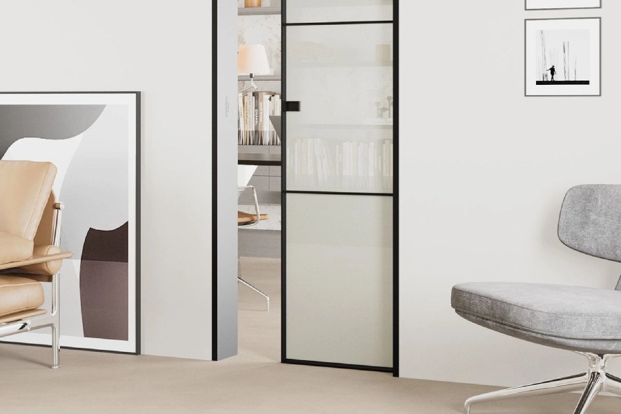 درب سیم لول شیشه_ای