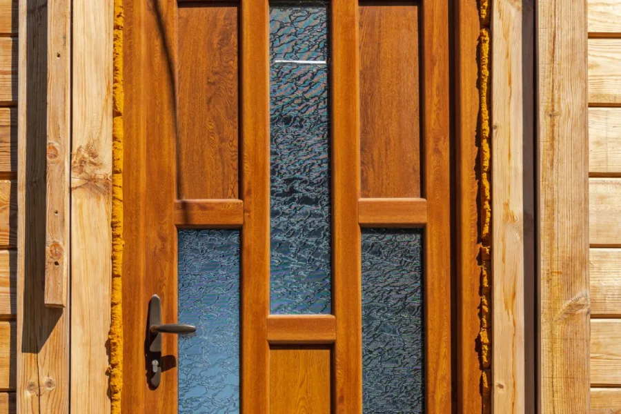 درب ضد سرقت شیشه ای