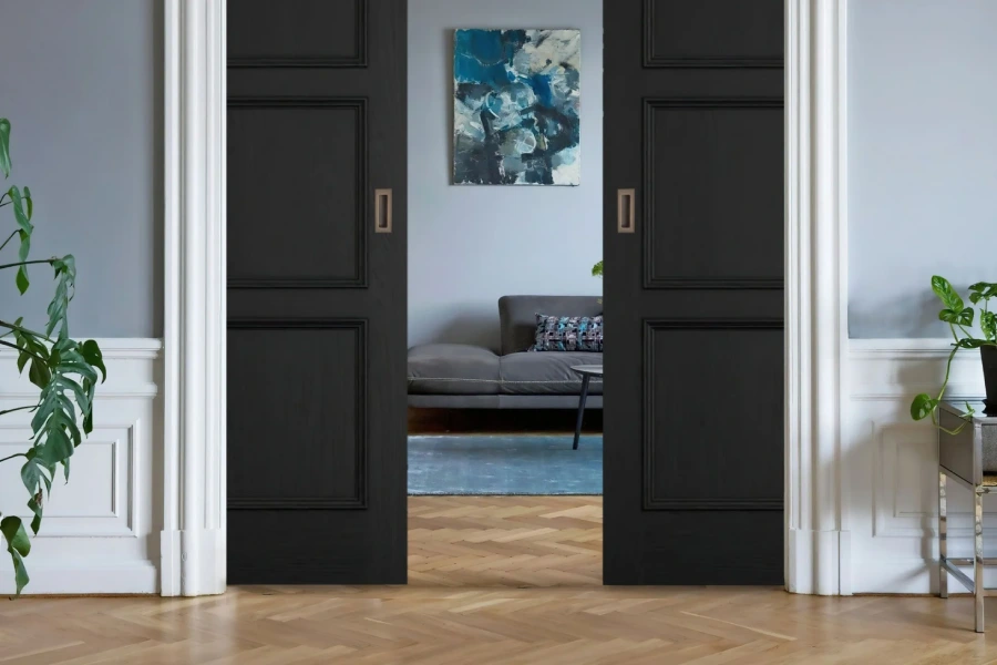 درب پاکتی دو لنگه