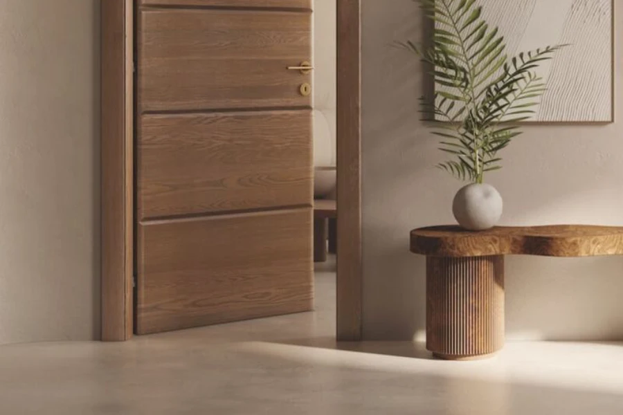 ویژگی های درب تمام چوب لاکچری.