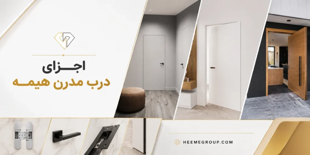 اجزای سیستم درب مدرن هیمه