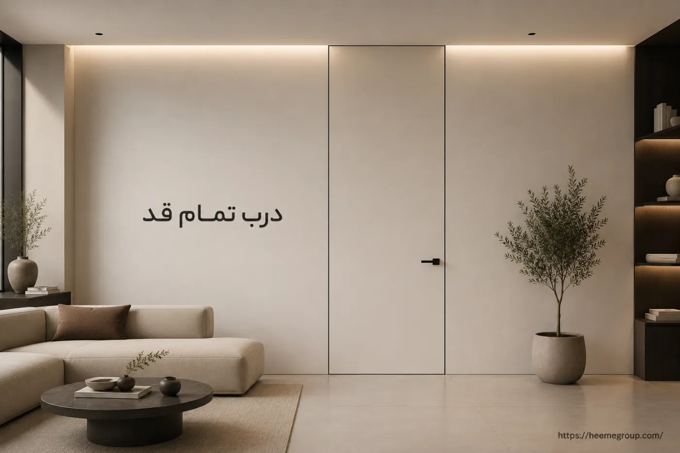 درب اتاق خواب قدی