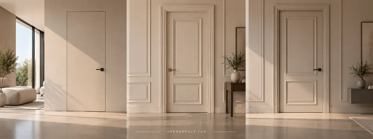 مقایسه درب مدرن